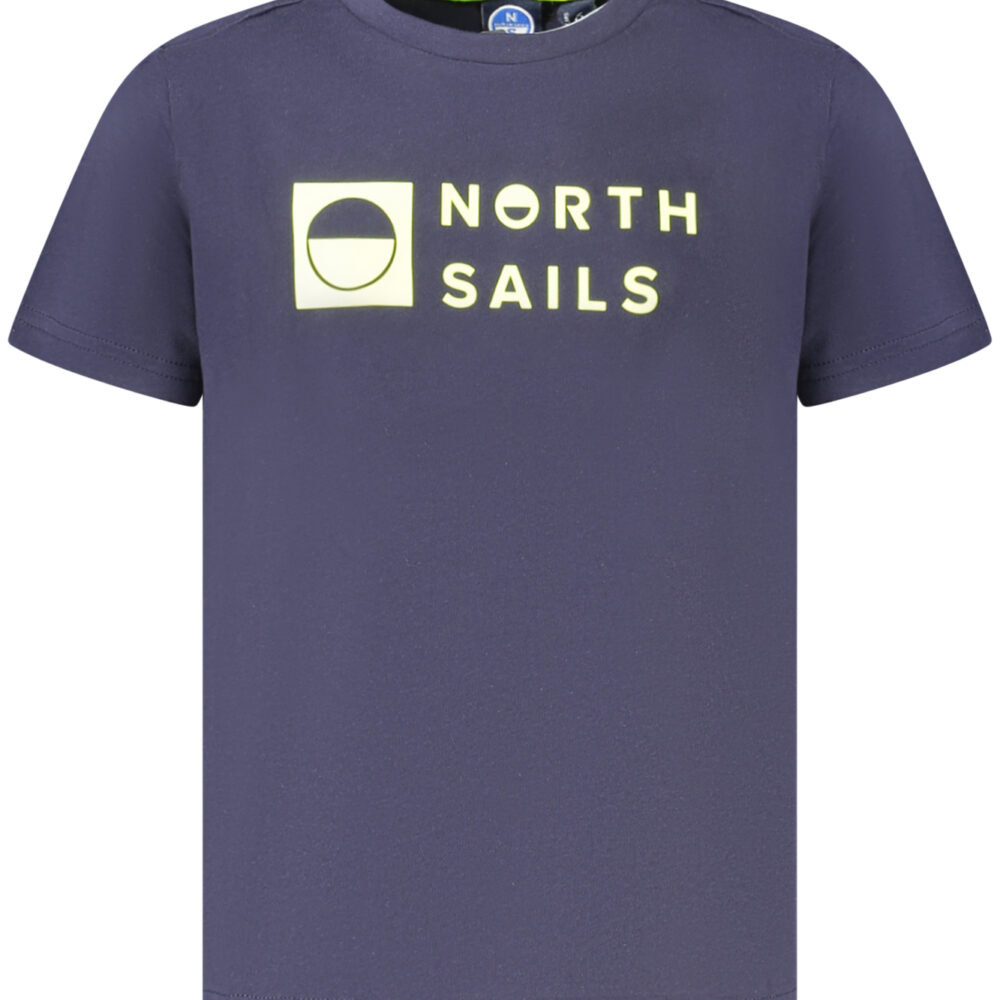 NORTH SAILS T-SHIRT MANICHE CORTE BAMBINO BLU
