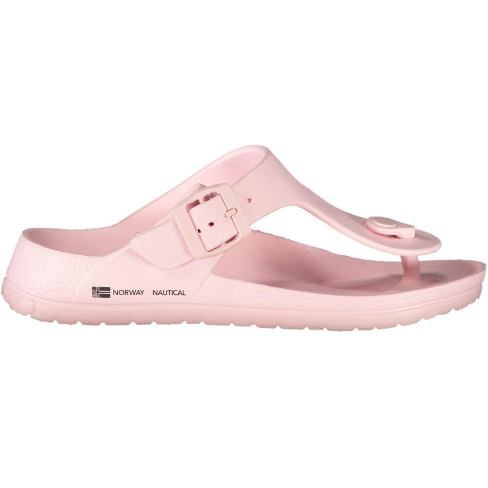 NORWAY 1963 CALZATURA CIABATTA DONNA ROSA