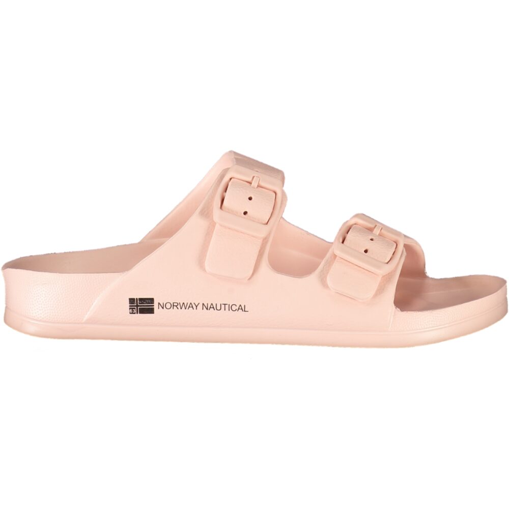 NORWAY 1963 CALZATURA CIABATTA DONNA ROSA