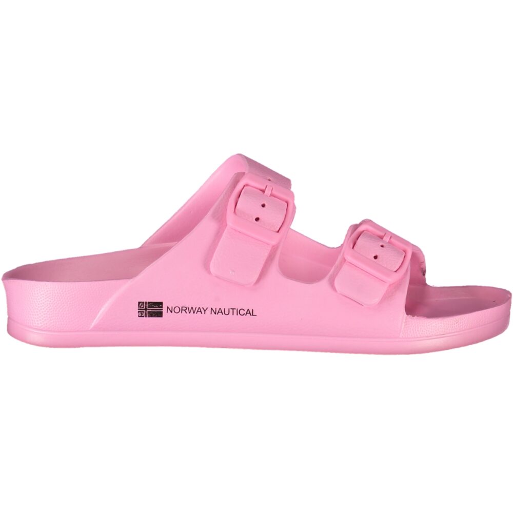 NORWAY 1963 CALZATURA CIABATTA DONNA ROSA