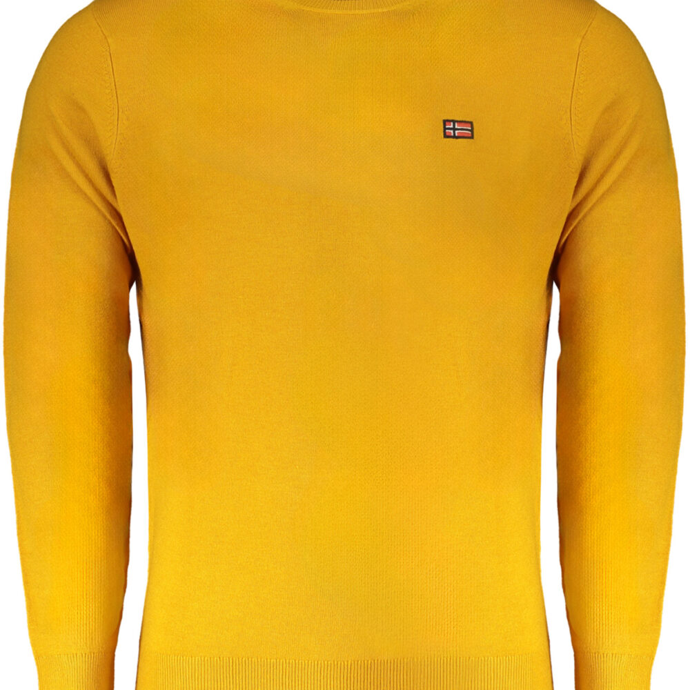 NORWAY 1963 MAGLIA UOMO GIALLO
