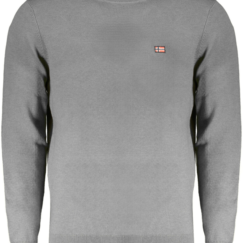 NORWAY 1963 MAGLIA UOMO GRIGIO