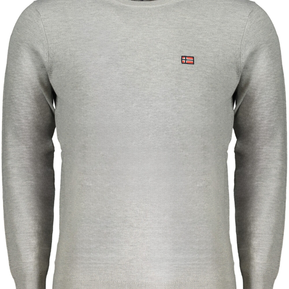 NORWAY 1963 MAGLIA UOMO GRIGIO
