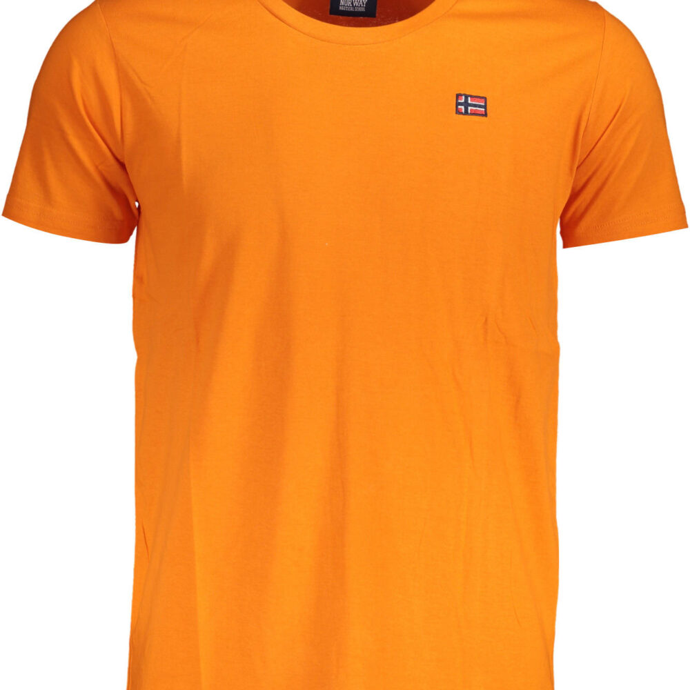 NORWAY 1963 T-SHIRT MANICHE CORTE UOMO ARANCIO
