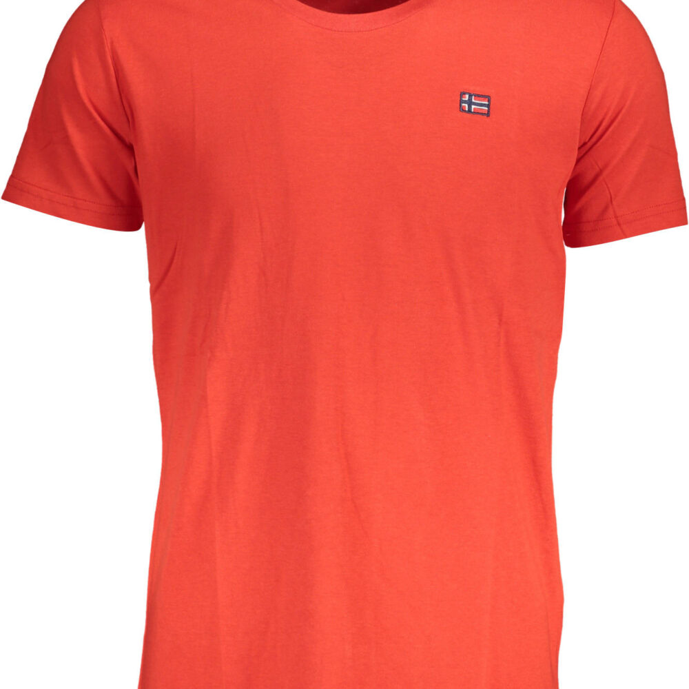 NORWAY 1963 T-SHIRT MANICHE CORTE UOMO ROSSO
