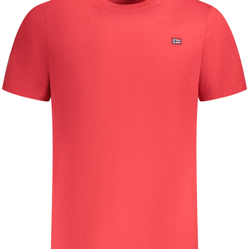 NORWAY 1963 T-SHIRT MANICHE CORTE UOMO ROSSO