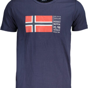 NORWAY 1963 T-SHIRT MANICHE CORTE UOMO BLU