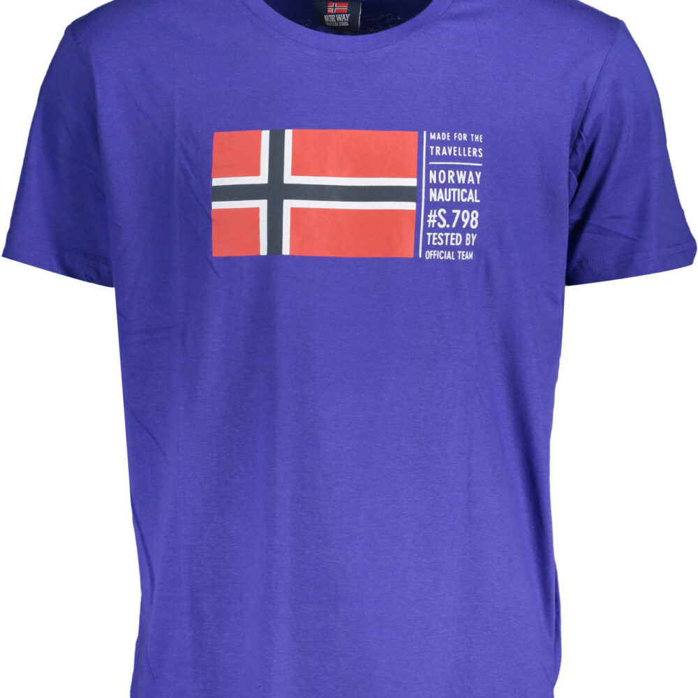 NORWAY 1963 T-SHIRT MANICHE CORTE UOMO BLU
