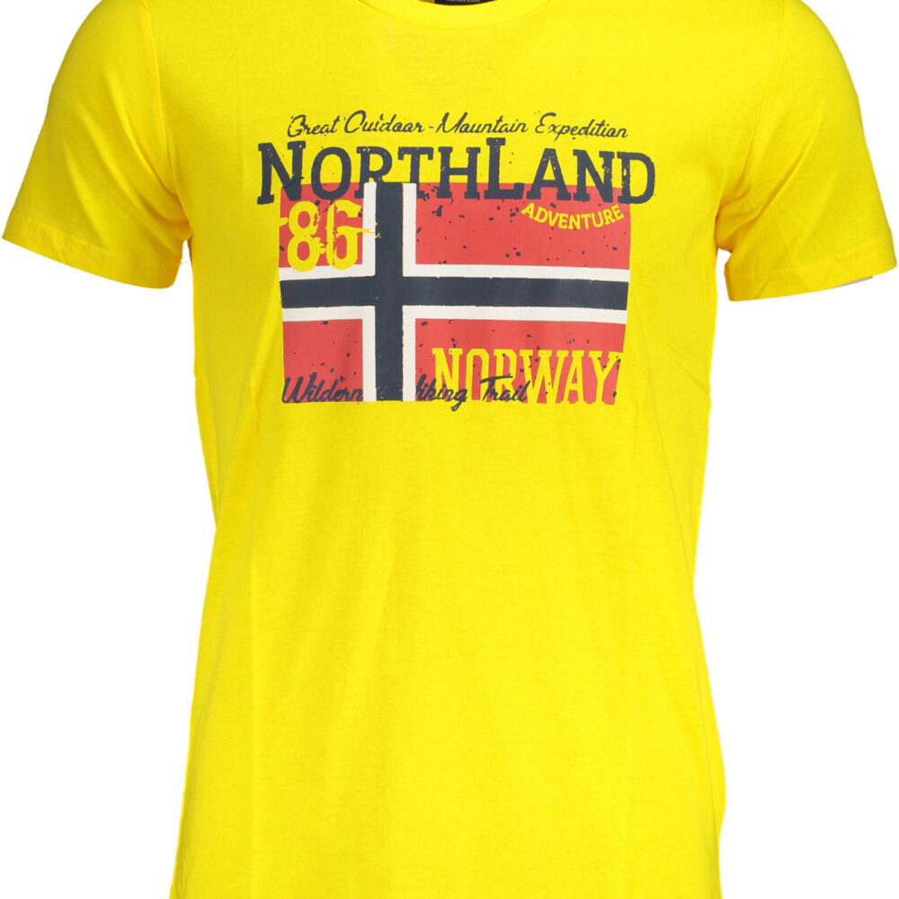 NORWAY 1963 T-SHIRT MANICHE CORTE UOMO GIALLO