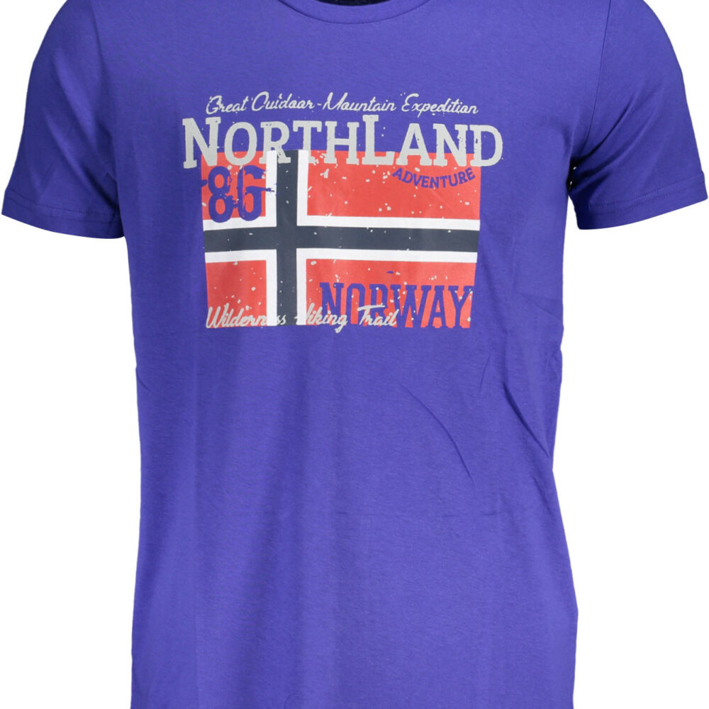 NORWAY 1963 T-SHIRT MANICHE CORTE UOMO BLU