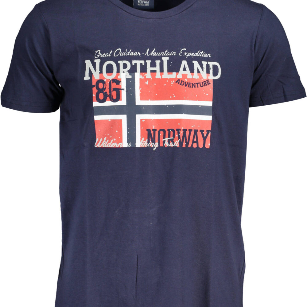 NORWAY 1963 T-SHIRT MANICHE CORTE UOMO BLU