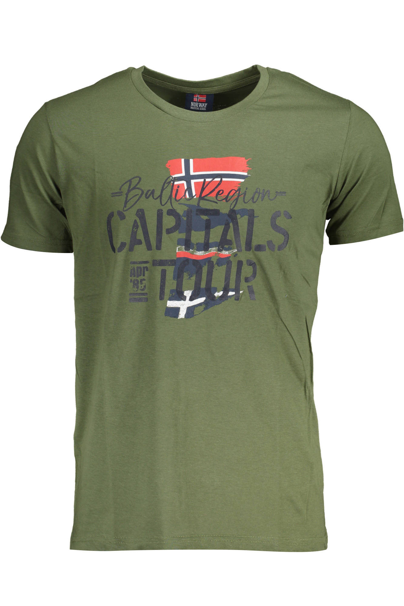 NORWAY 1963 T-SHIRT MANICHE CORTE UOMO VERDE