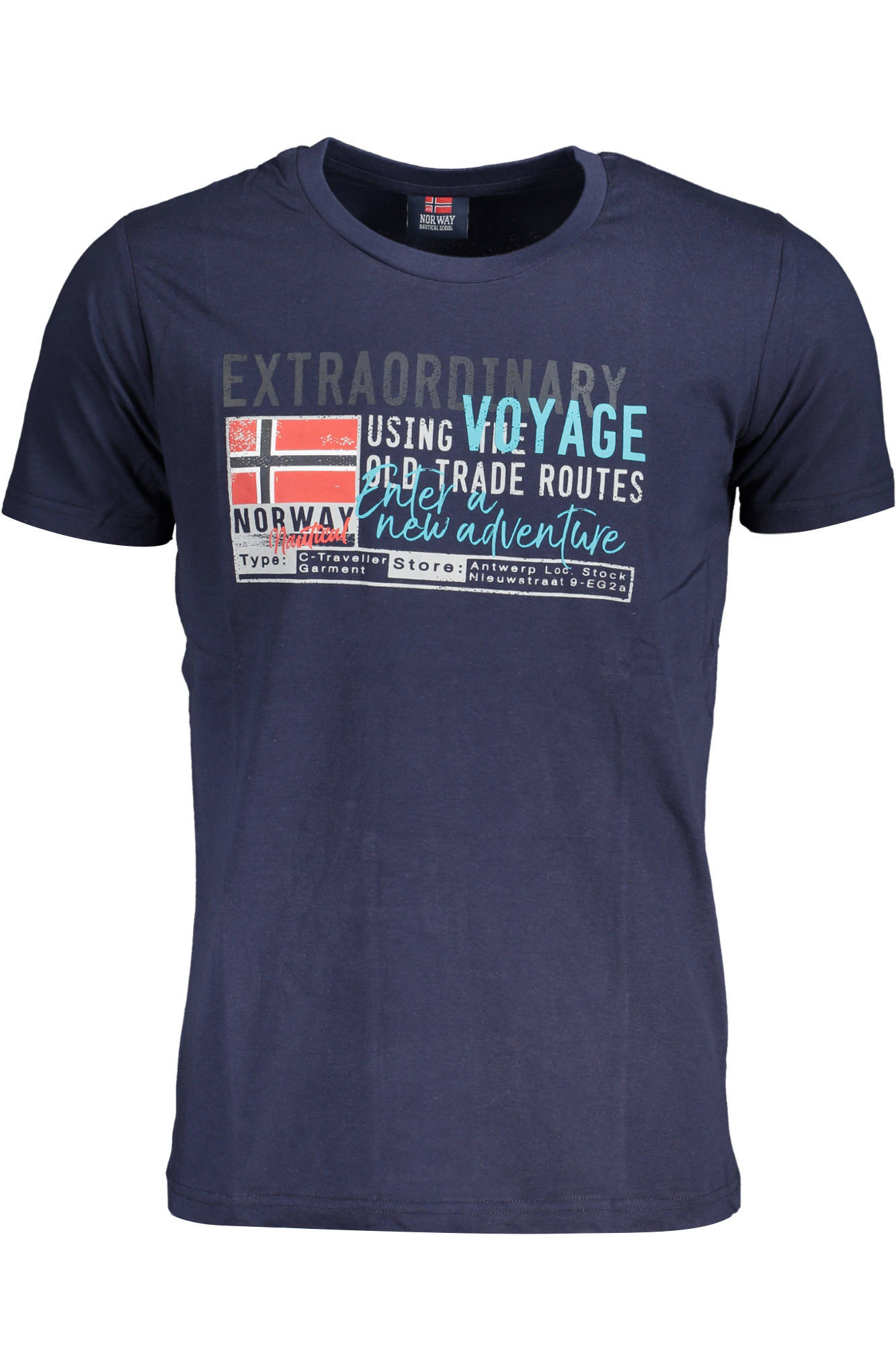 NORWAY 1963 T-SHIRT MANICHE CORTE UOMO BLU