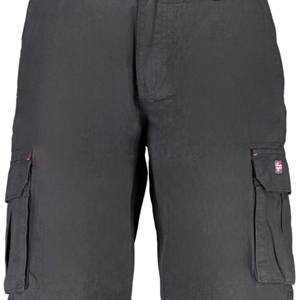 NORWAY 1963 PANTALONE BERMUDA UOMO NERO