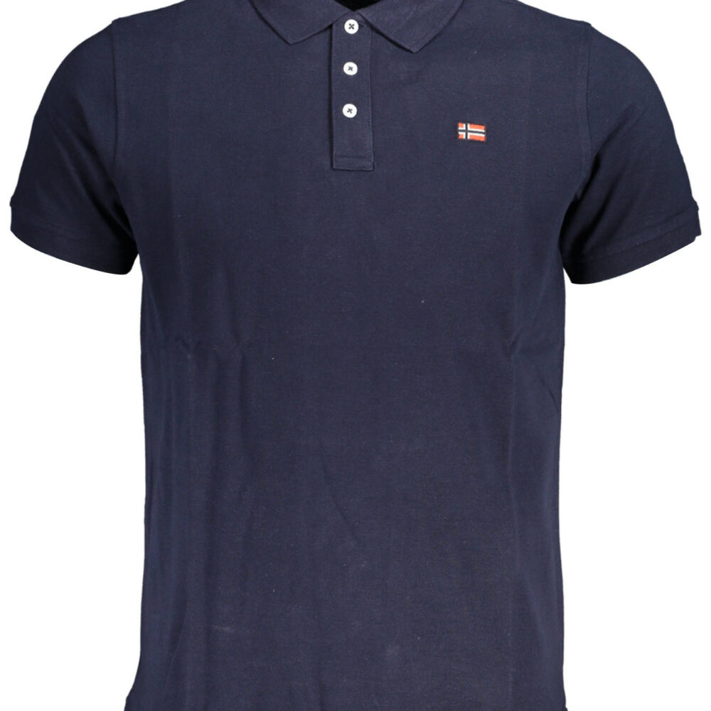 NORWAY 1963 POLO MANICHE CORTE UOMO BLU