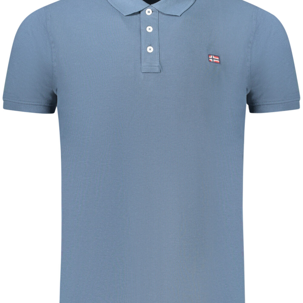 NORWAY 1963 POLO MANICHE CORTE UOMO BLU
