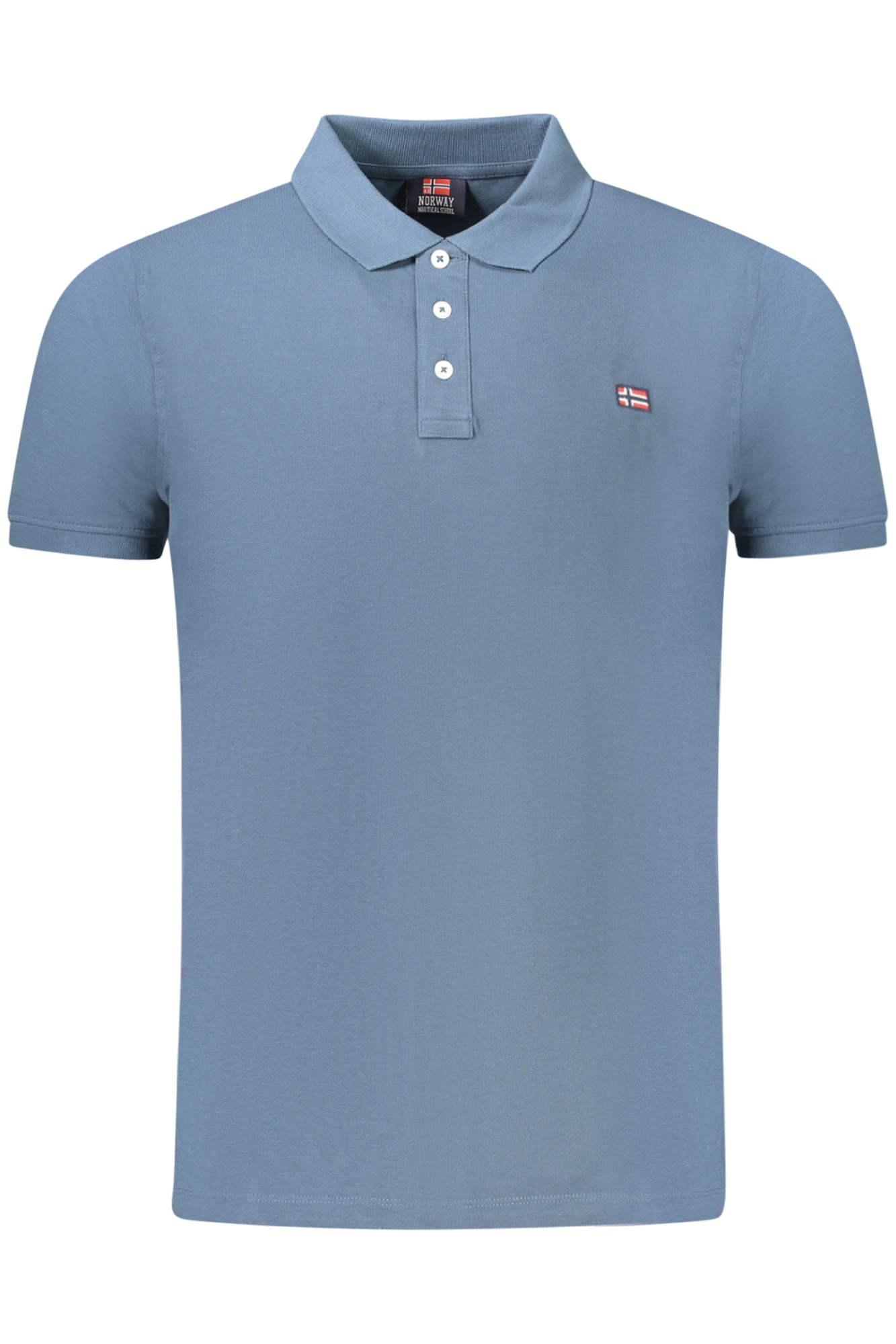 NORWAY 1963 POLO MANICHE CORTE UOMO BLU