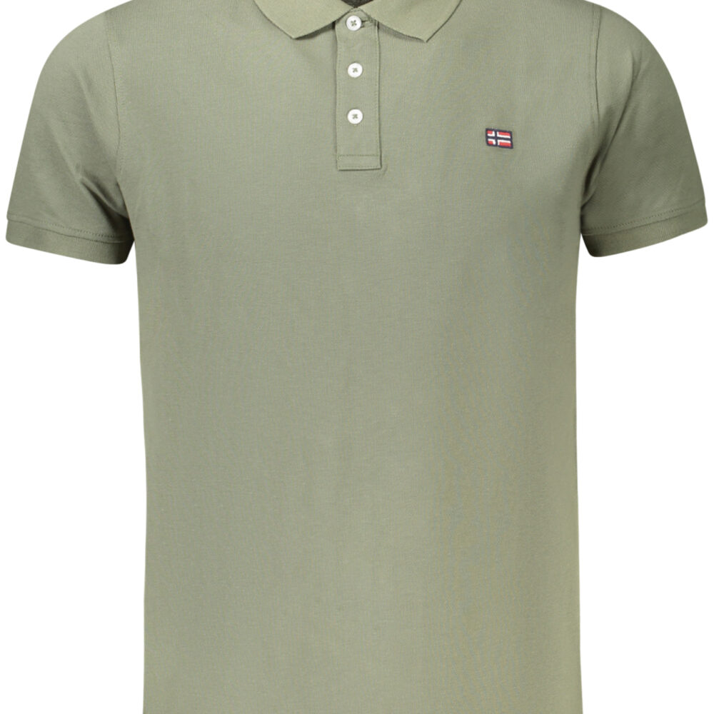 NORWAY 1963 POLO MANICHE CORTE UOMO VERDE