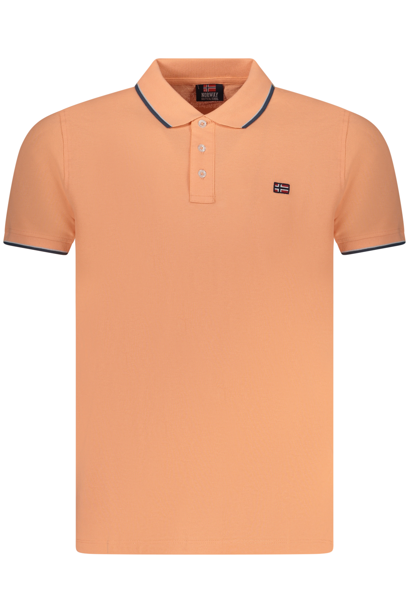 NORWAY 1963 POLO MANICHE CORTE UOMO ROSA