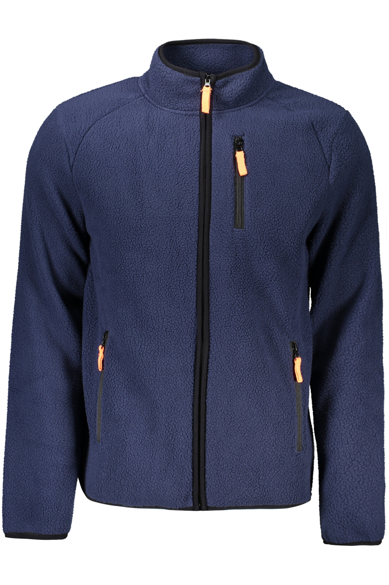 NORWAY 1963 FELPA CON ZIP UOMO BLU