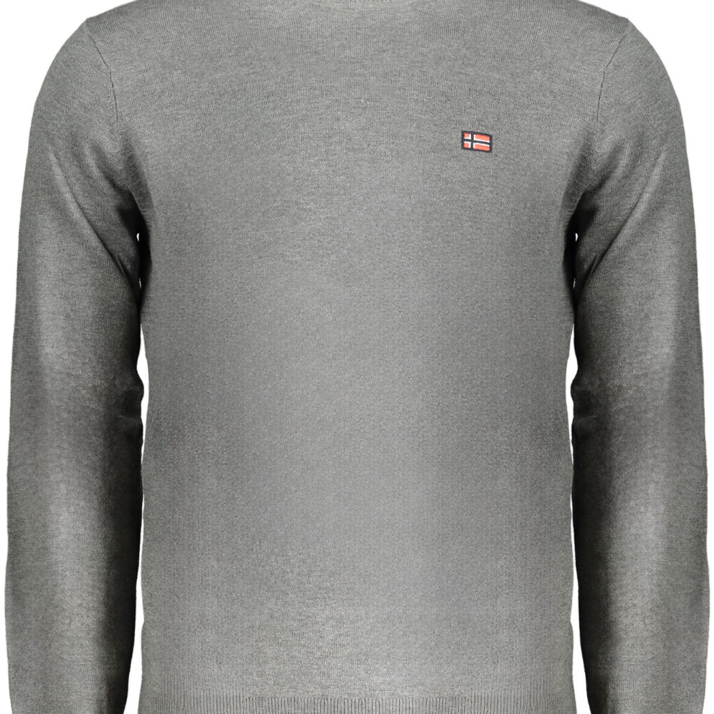 NORWAY 1963 MAGLIA UOMO GRIGIO