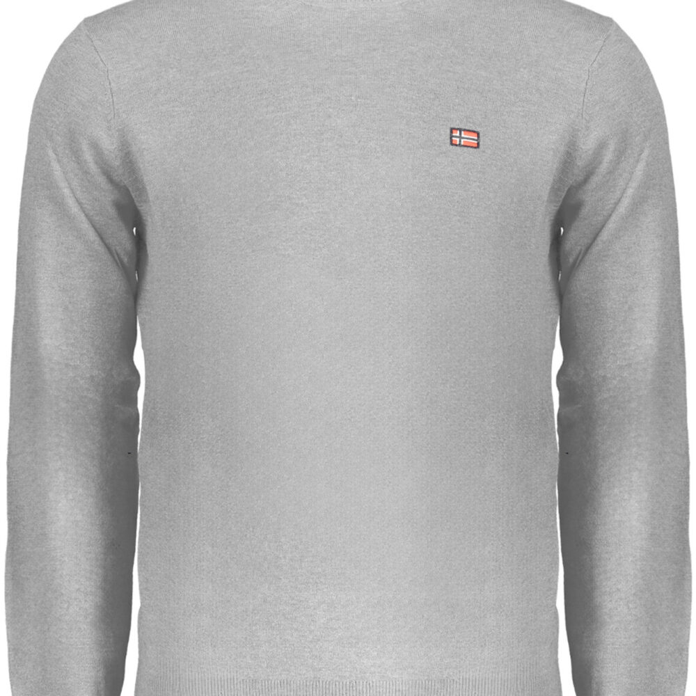 NORWAY 1963 MAGLIA UOMO GRIGIO