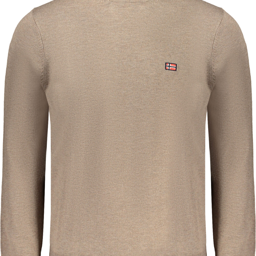 NORWAY 1963 MAGLIA UOMO MARRONE
