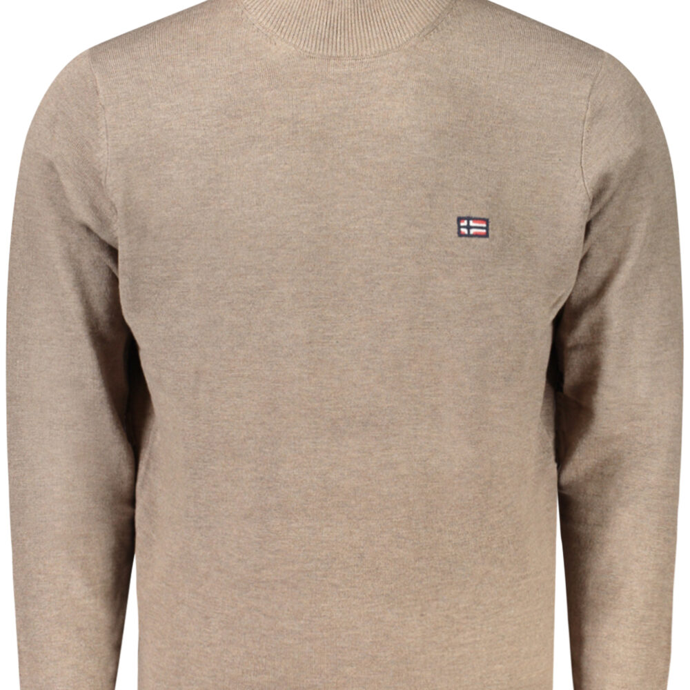 NORWAY 1963 MAGLIA UOMO MARRONE
