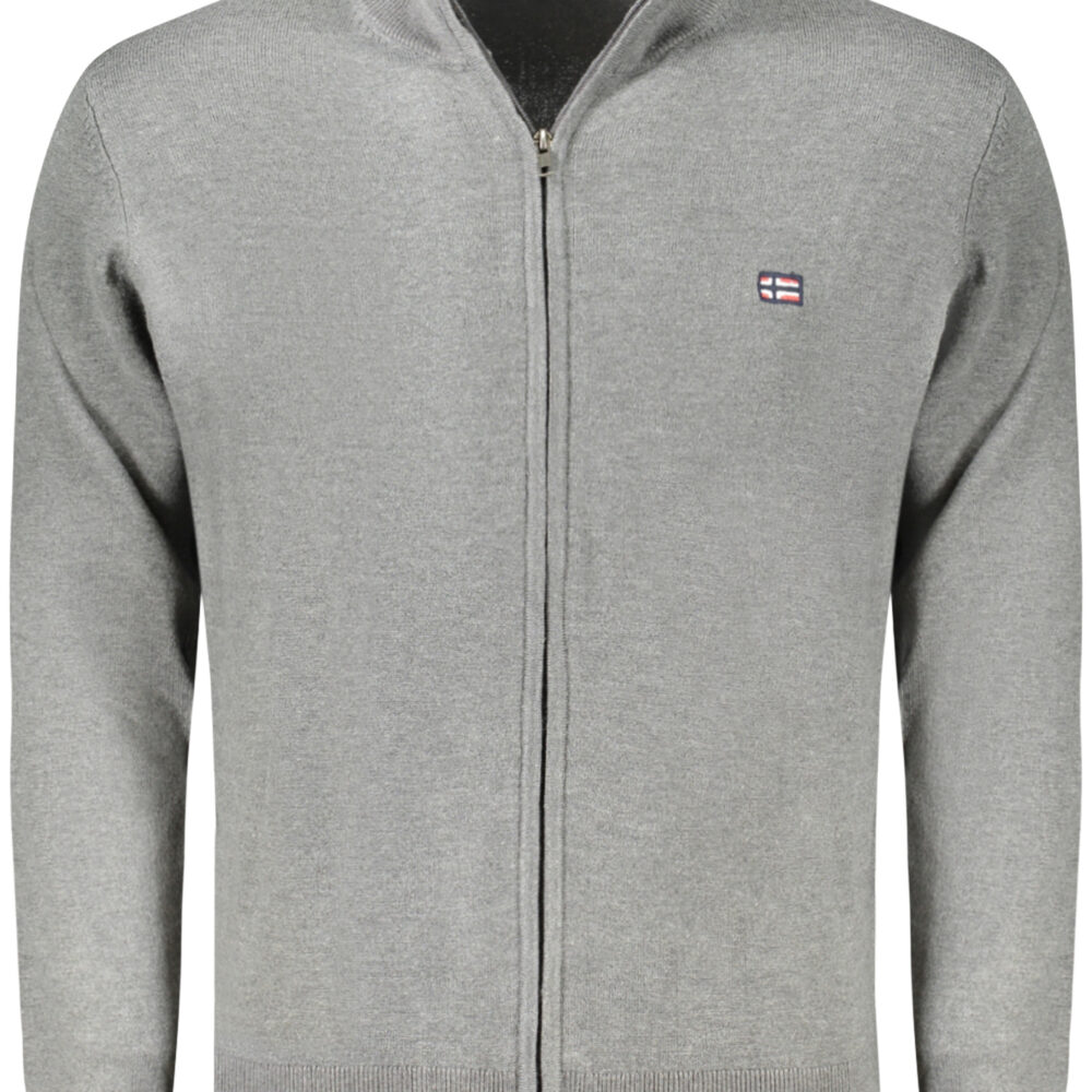 NORWAY 1963 CARDIGAN UOMO GRIGIO