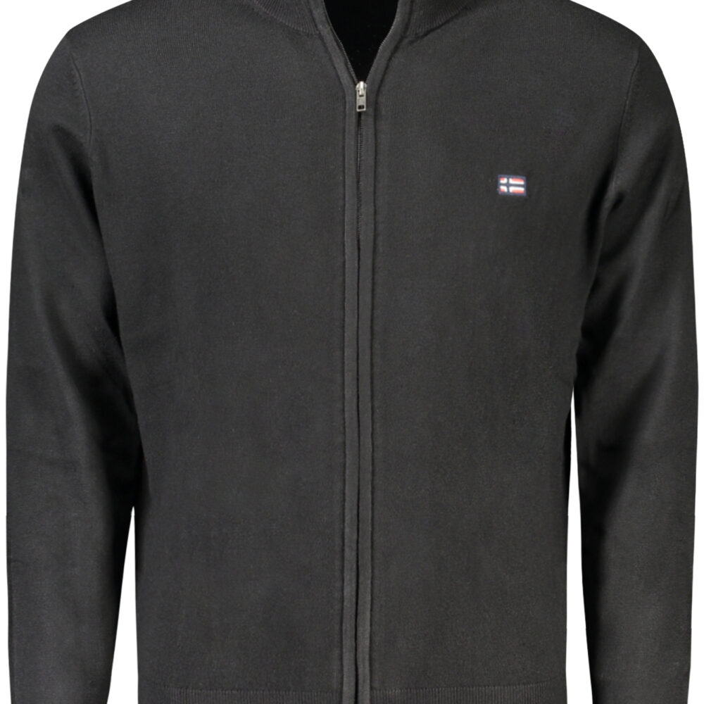 NORWAY 1963 CARDIGAN UOMO NERO