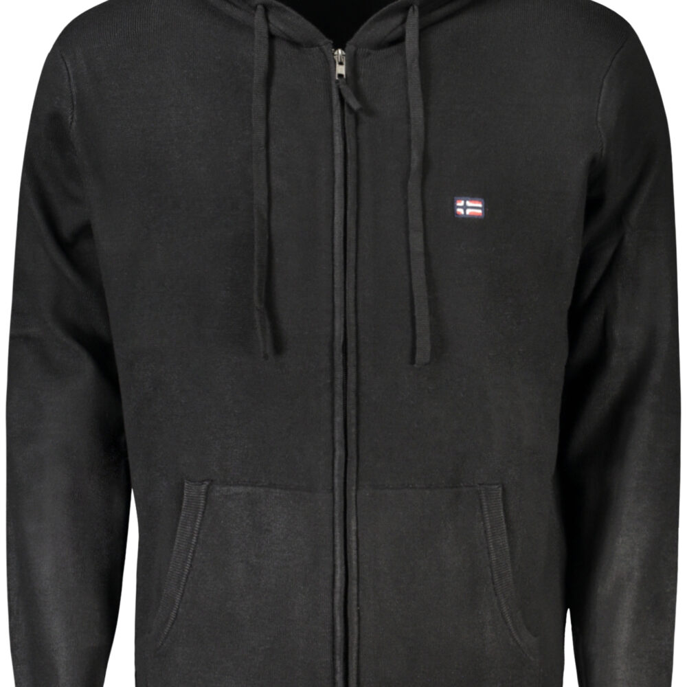 NORWAY 1963 CARDIGAN UOMO NERO