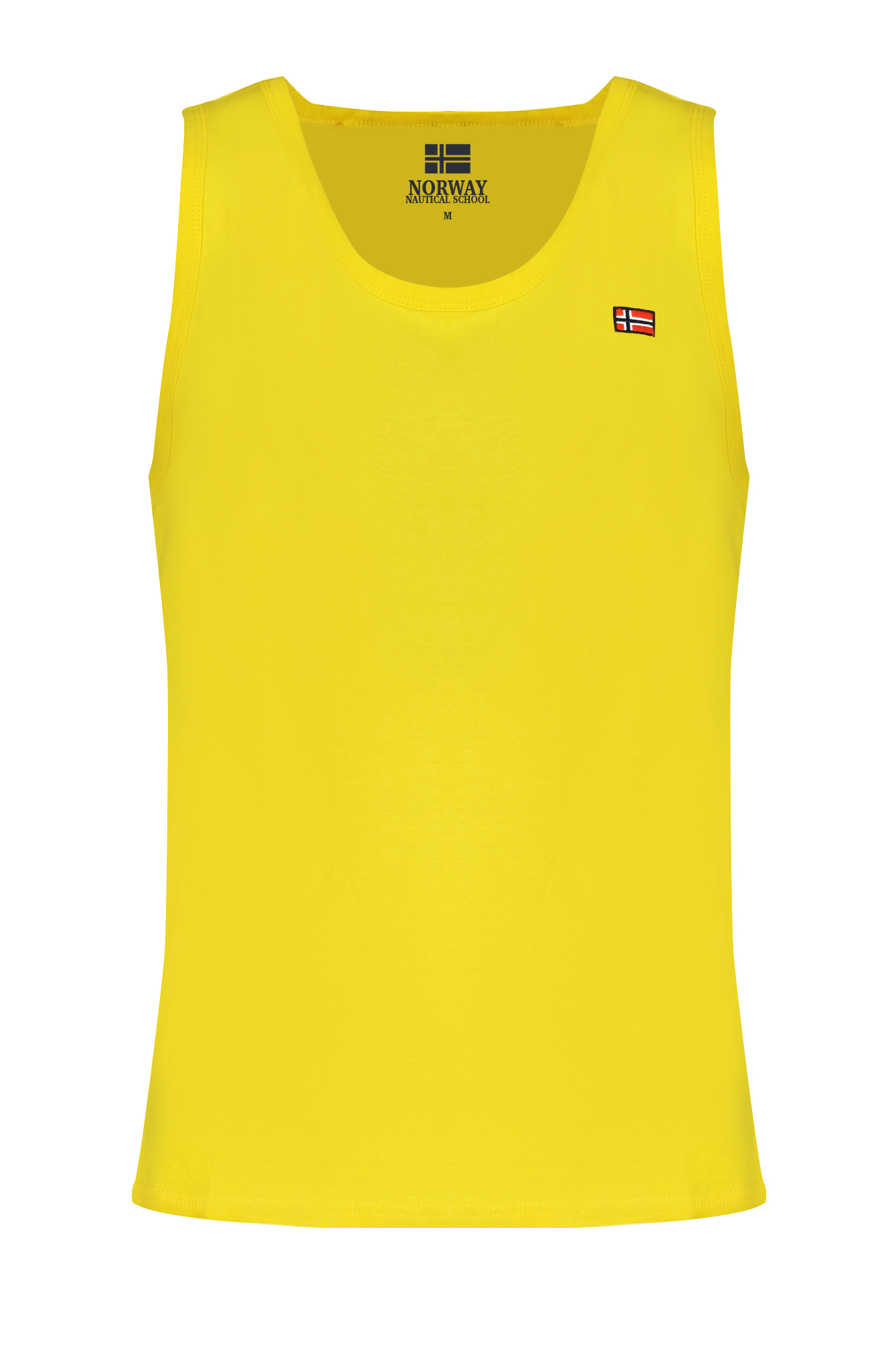 NORWAY 1963 CANOTTA UOMO GIALLO