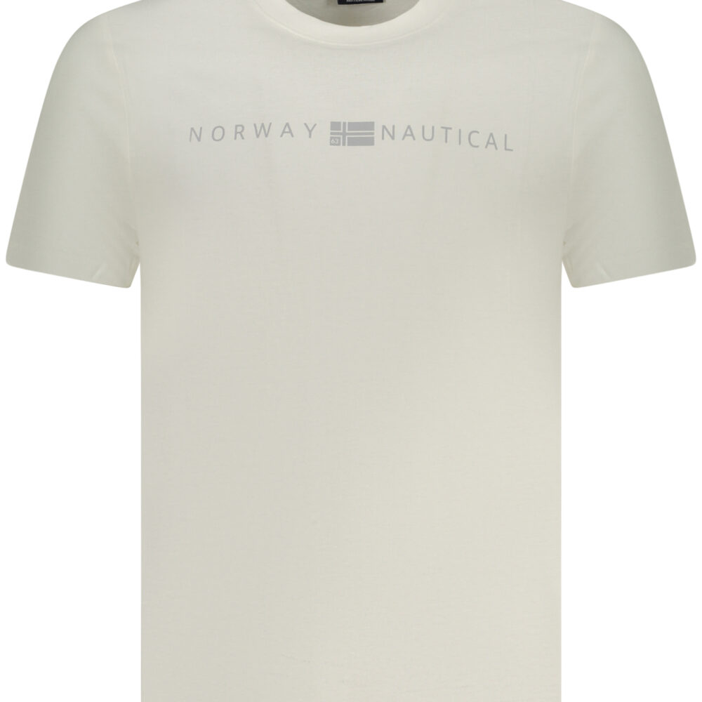 NORWAY 1963 T-SHIRT MANICHE CORTE UOMO BIANCO