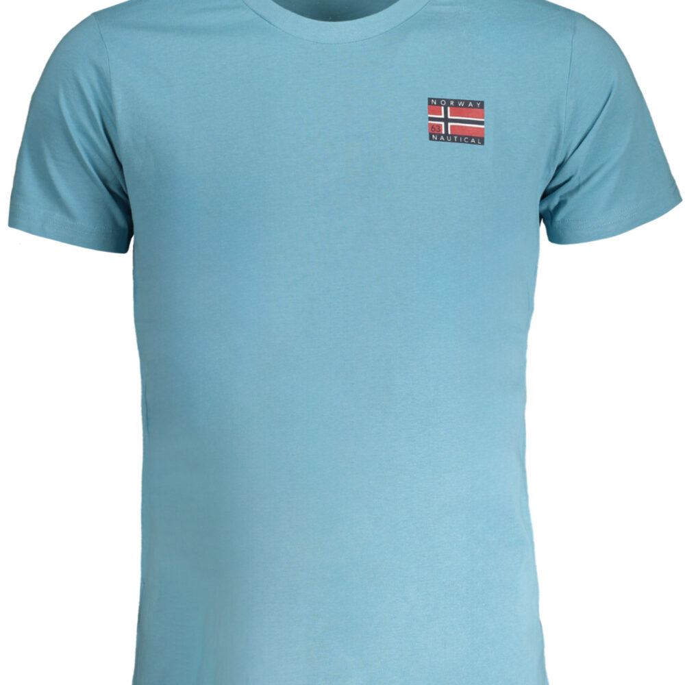 NORWAY 1963 T-SHIRT MANICHE CORTE UOMO AZZURRO
