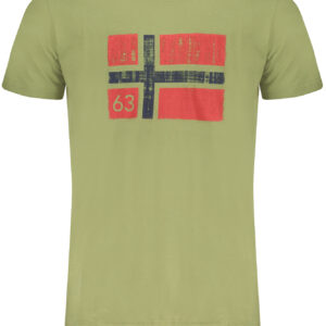 NORWAY 1963 T-SHIRT MANICHE CORTE UOMO VERDE