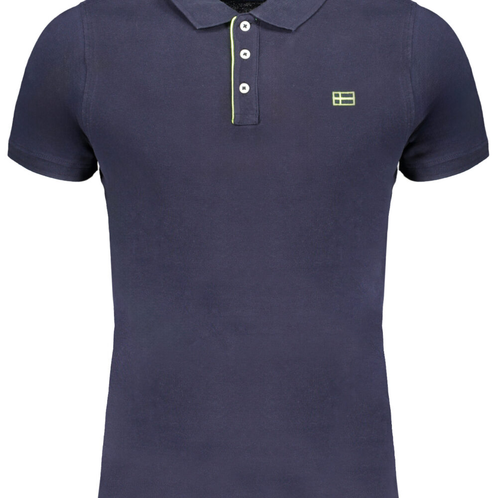 NORWAY 1963 POLO MANICHE CORTE UOMO BLU