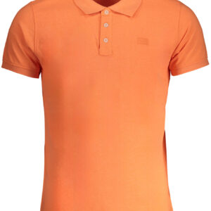 NORWAY 1963 POLO MANICHE CORTE UOMO ARANCIO