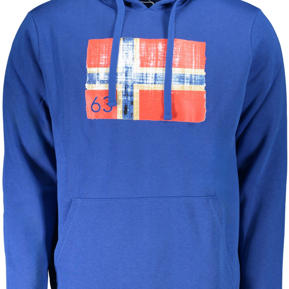 NORWAY 1963 FELPA SENZA ZIP UOMO BLU