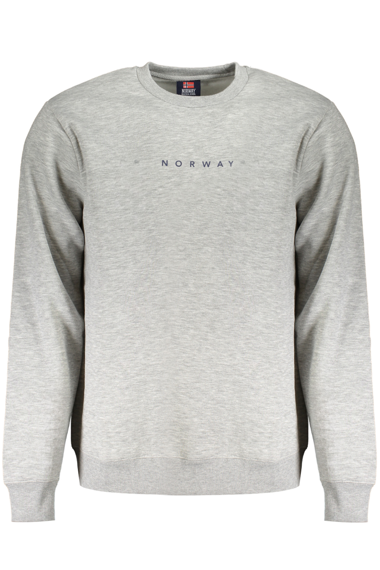 NORWAY 1963 FELPA SENZA ZIP UOMO GRIGIO
