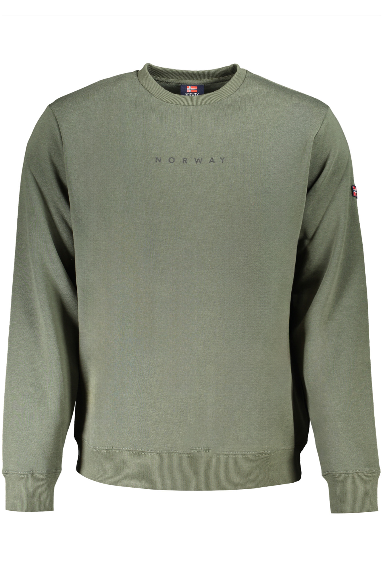 NORWAY 1963 FELPA SENZA ZIP UOMO VERDE