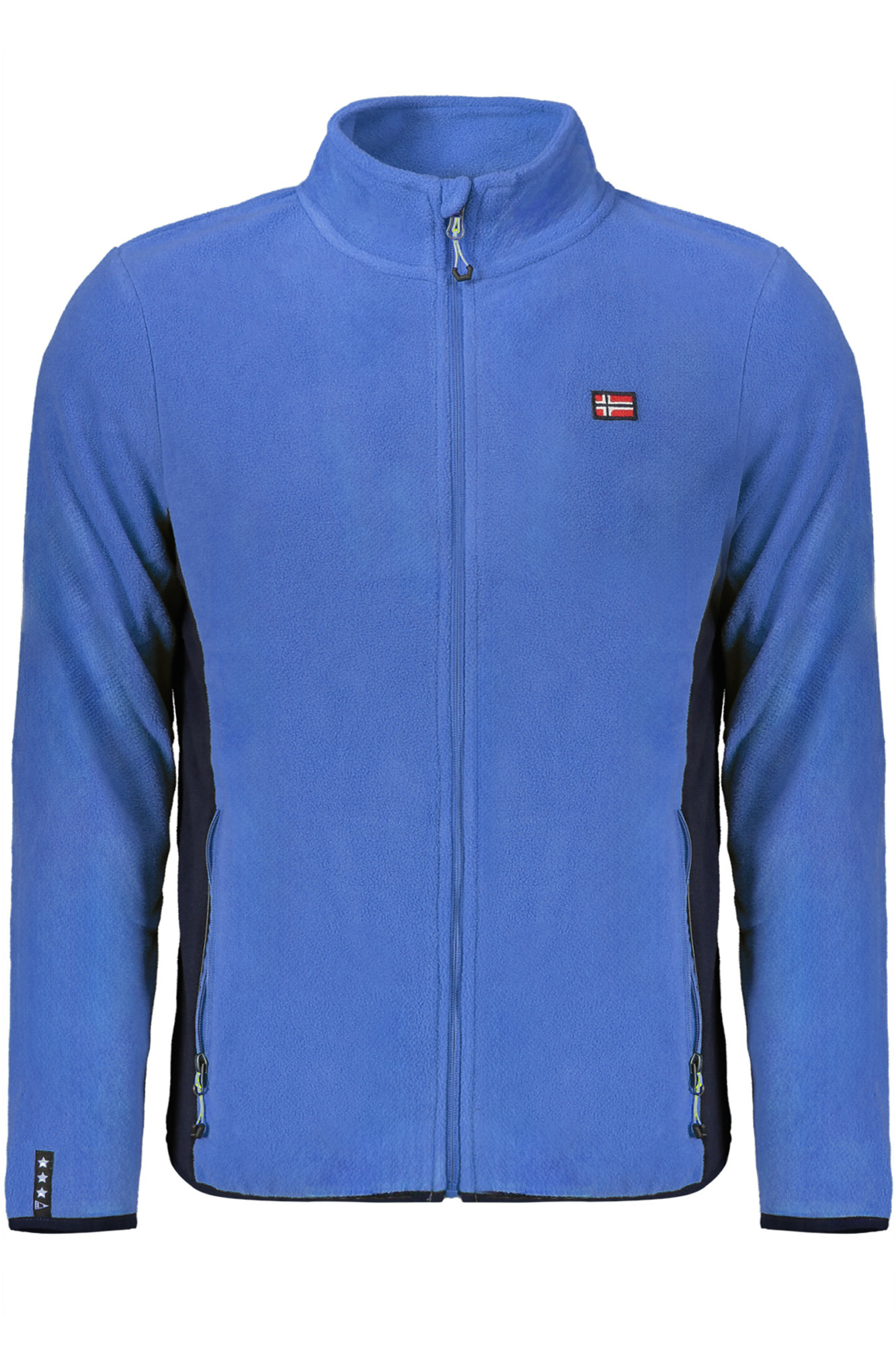 NORWAY 1963 FELPA CON ZIP UOMO BLU