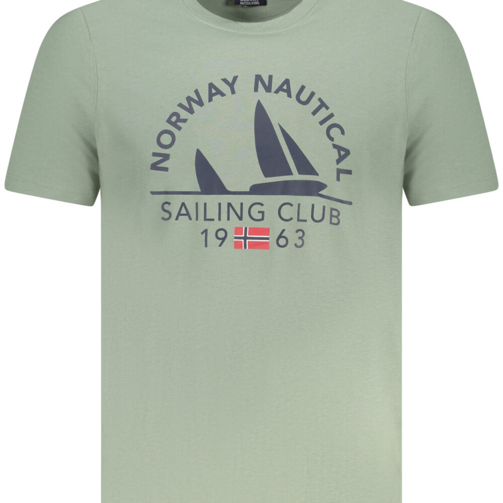 NORWAY 1963 T-SHIRT MANICHE CORTE UOMO VERDE