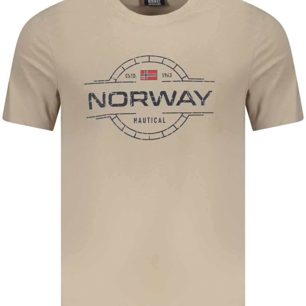 NORWAY 1963 T-SHIRT MANICHE CORTE UOMO BEIGE