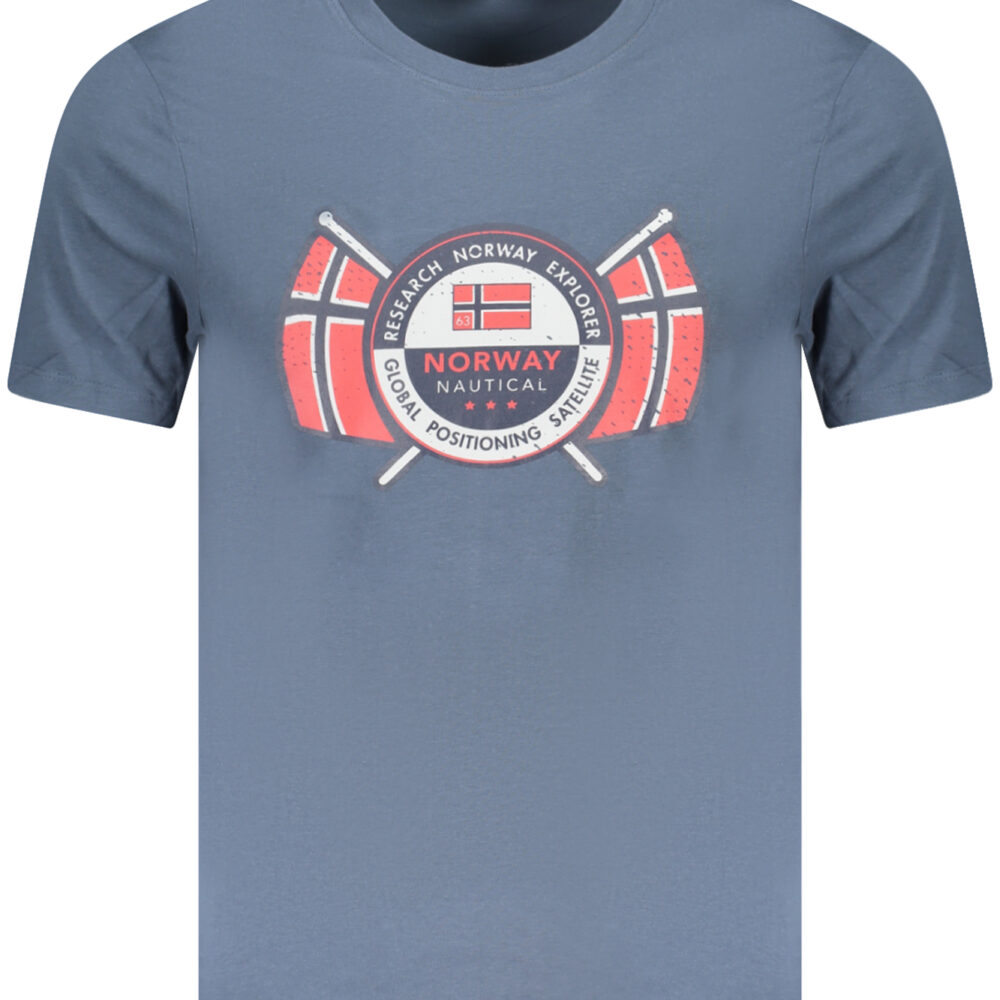 NORWAY 1963 T-SHIRT MANICHE CORTE UOMO BLU