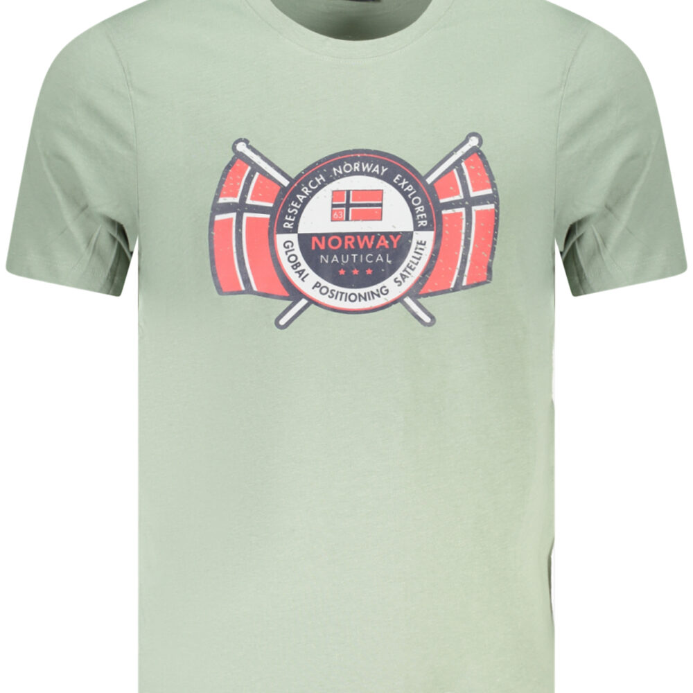 NORWAY 1963 T-SHIRT MANICHE CORTE UOMO VERDE