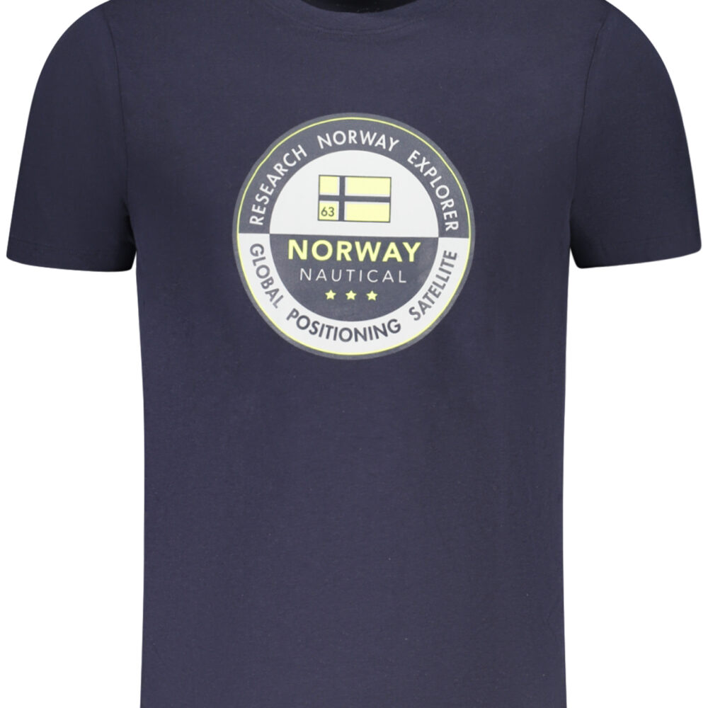 NORWAY 1963 T-SHIRT MANICHE CORTE UOMO BLU