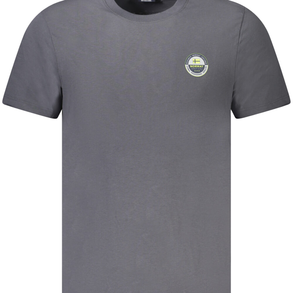 NORWAY 1963 T-SHIRT MANICHE CORTE UOMO GRIGIO