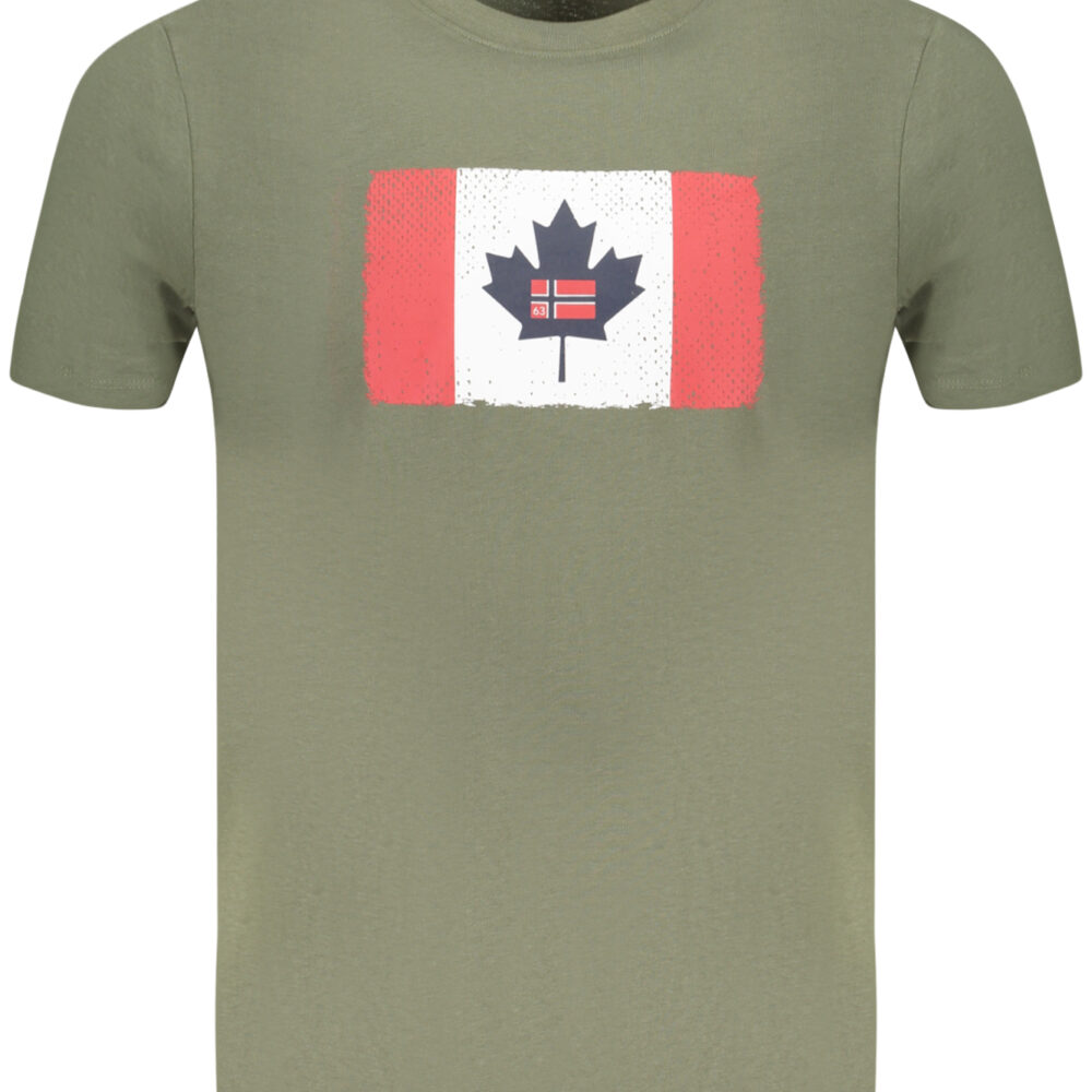 NORWAY 1963 T-SHIRT MANICHE CORTE UOMO VERDE