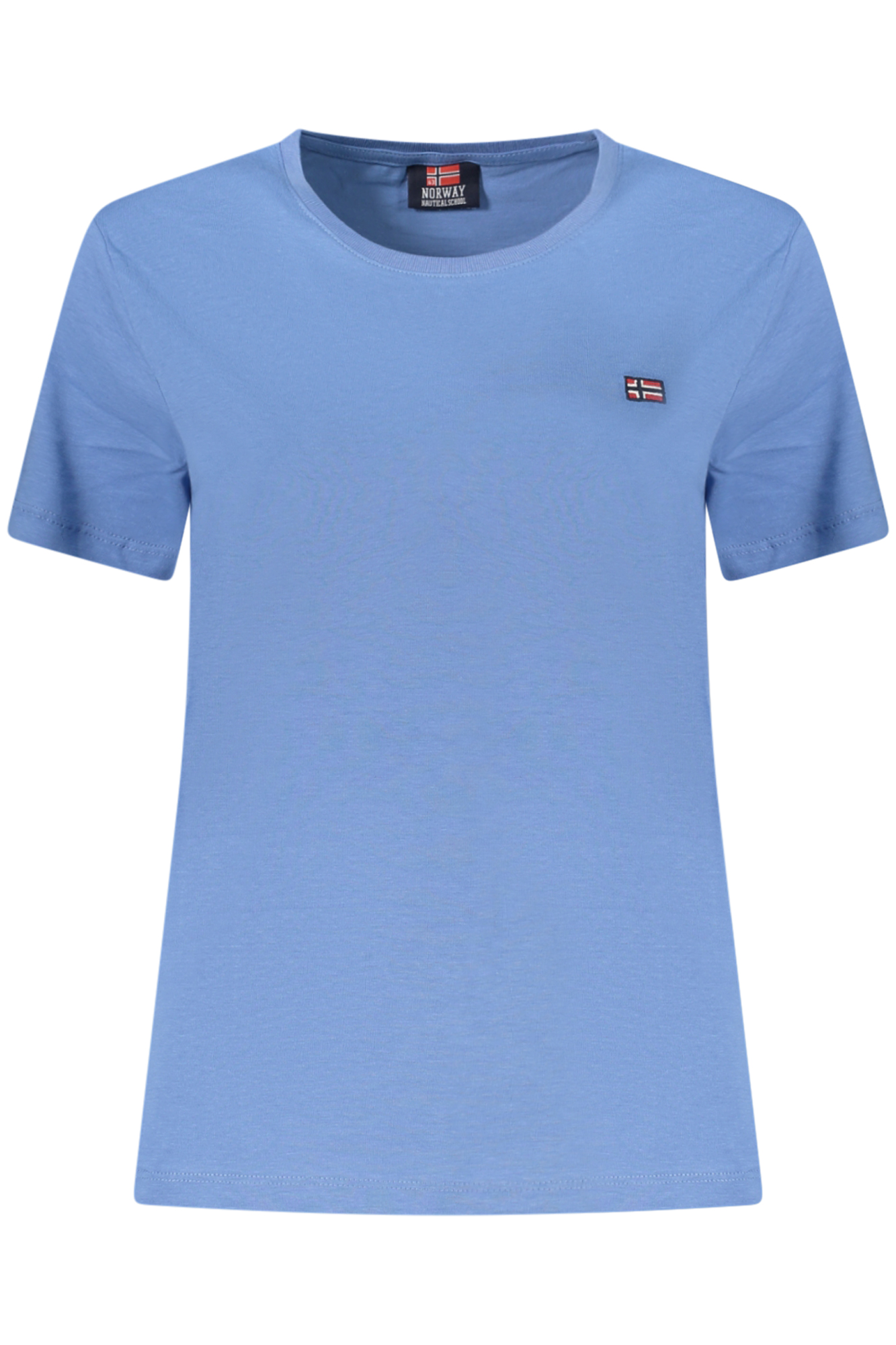 NORWAY 1963 T-SHIRT MANICHE CORTE DONNA AZZURRO