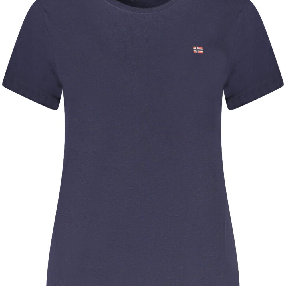 NORWAY 1963 T-SHIRT MANICHE CORTE DONNA BLU